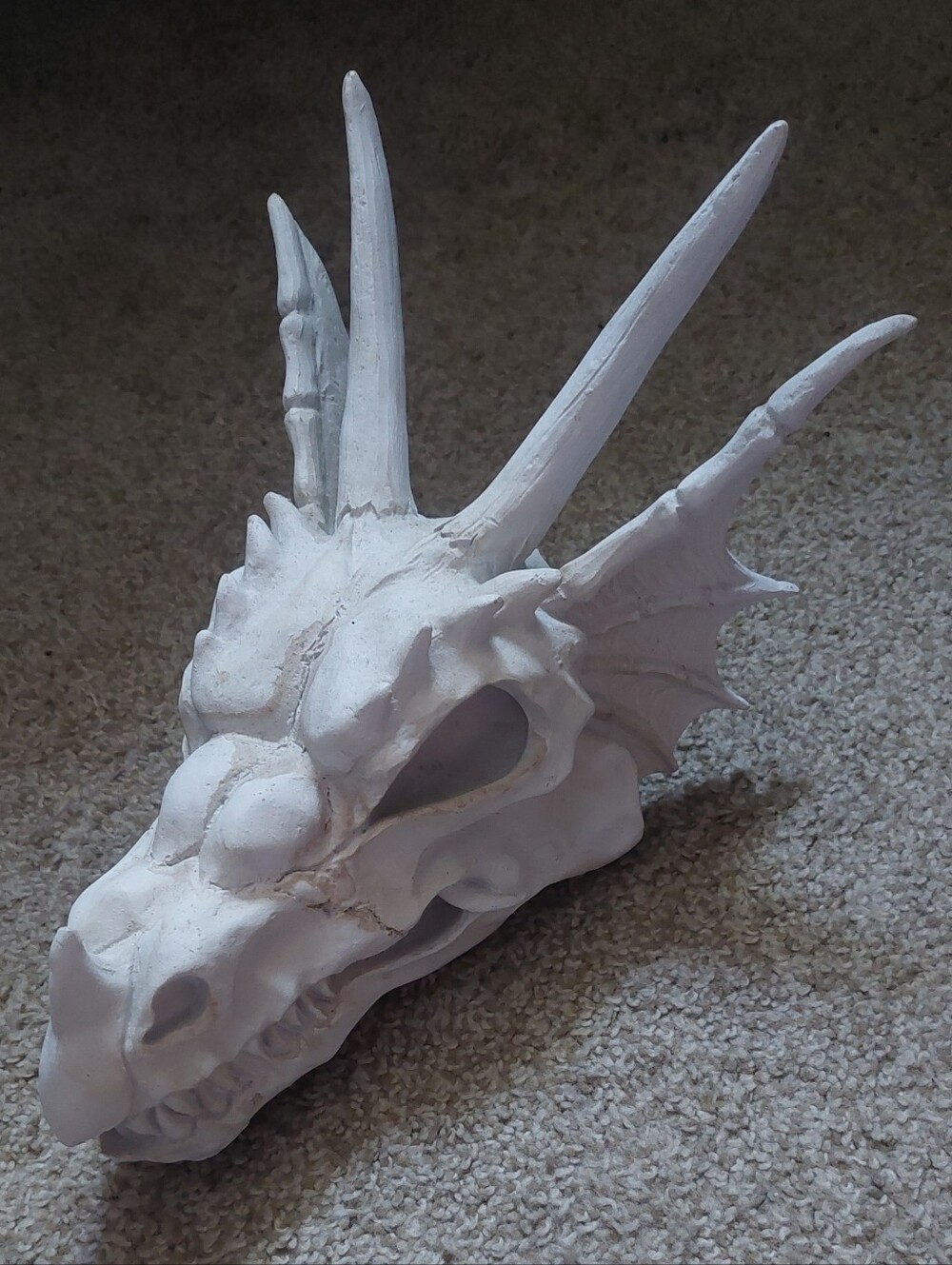 Halloween Dragon Skeleton Skull